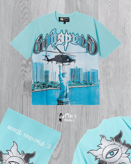 Sky Blue Godspeed T-Shirt