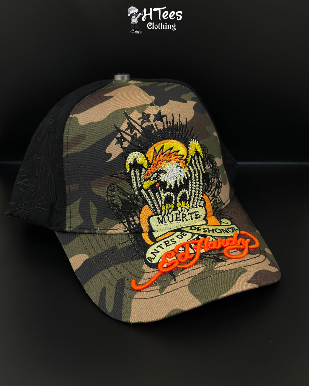 Camo Ed Hardy Snapback