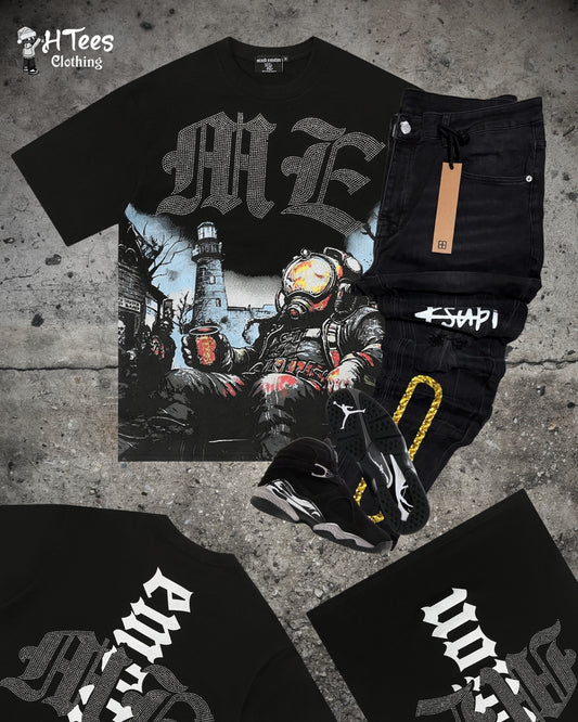 Black Mixed Emotions T-Shirt