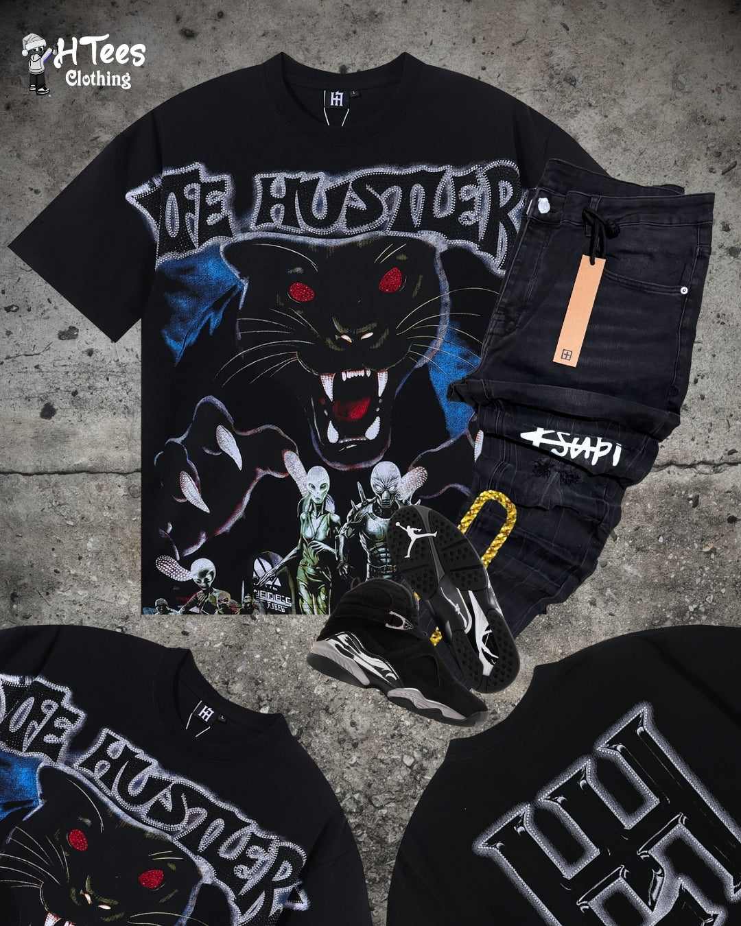 Black Life Hustlers T-Shirt
