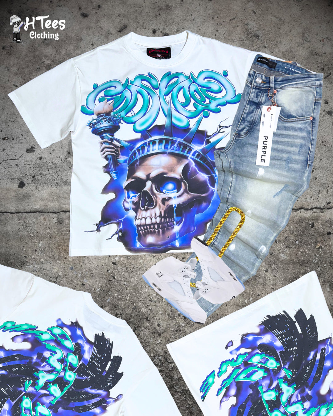 White Godspeed T-Shirt