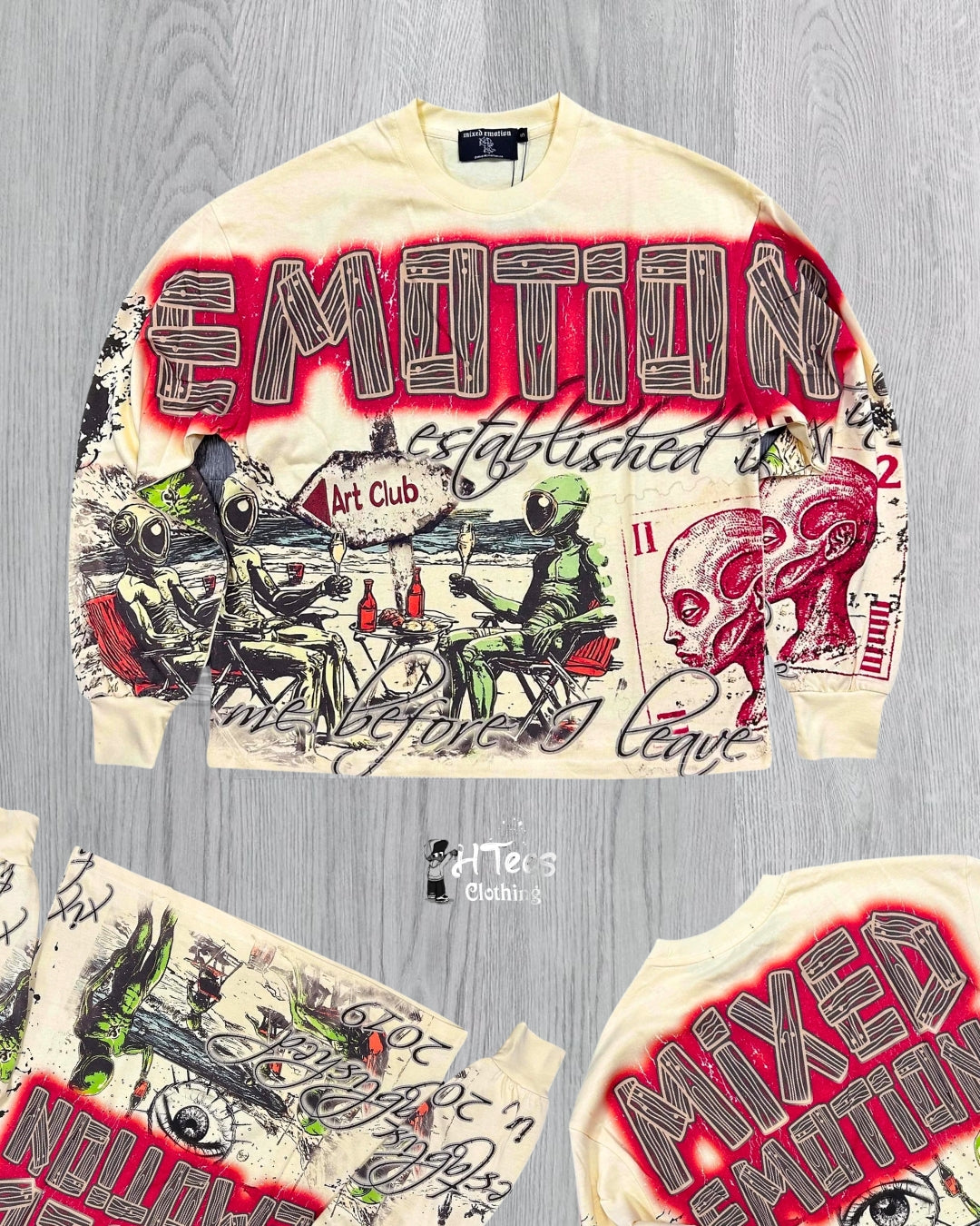 Cream Mixed Emotions Sweatshirt