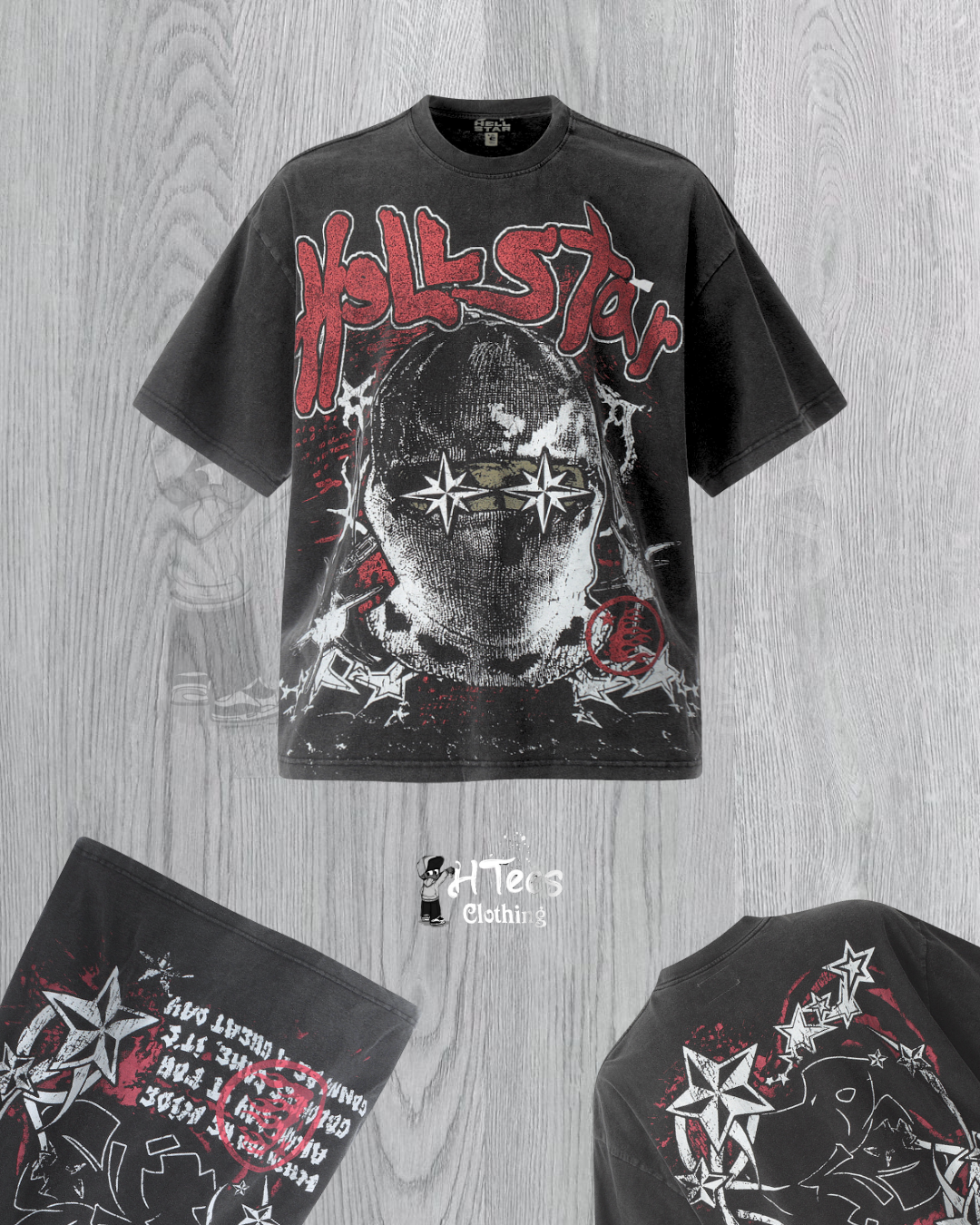 Black Wash Hellstar T-Shirt