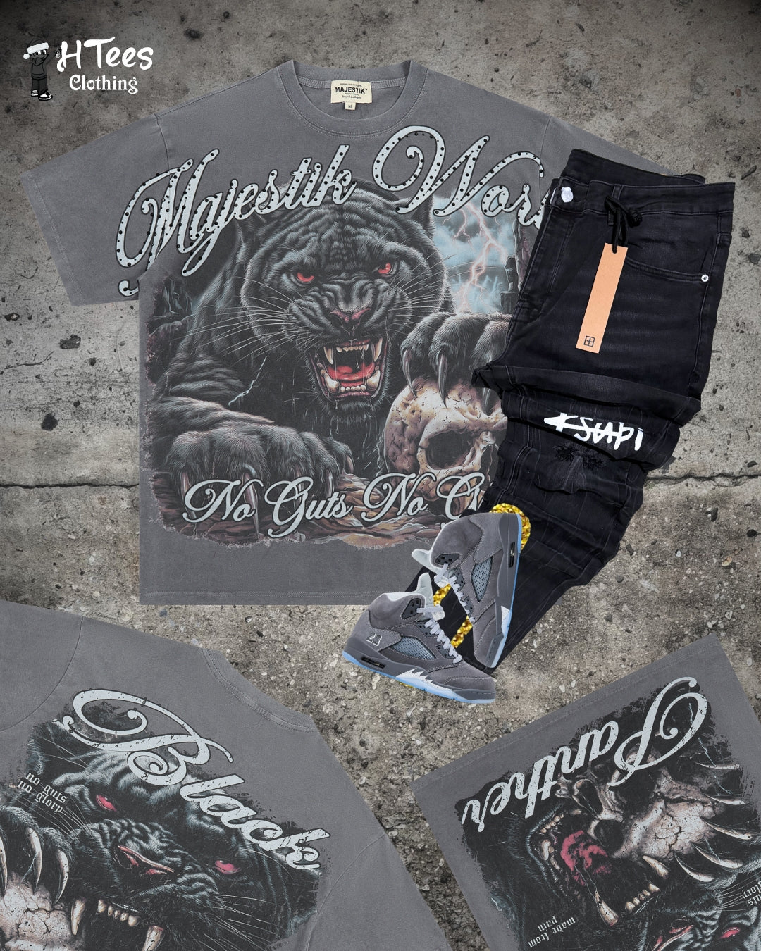 Grey Majestik T-Shirt