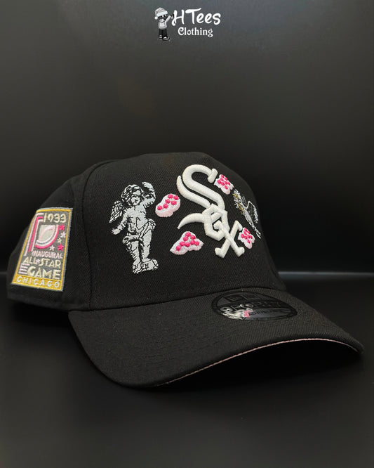 Black SOX Snapback