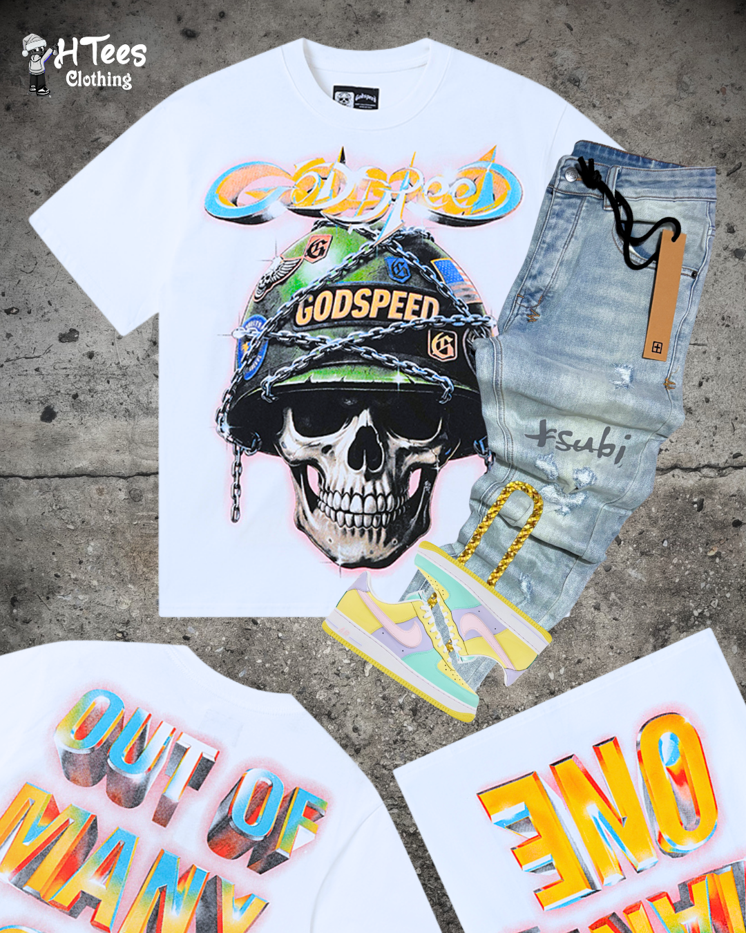 White Godspeed T-Shirt