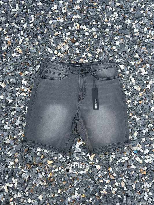 Grey Nova Jeans Shorts