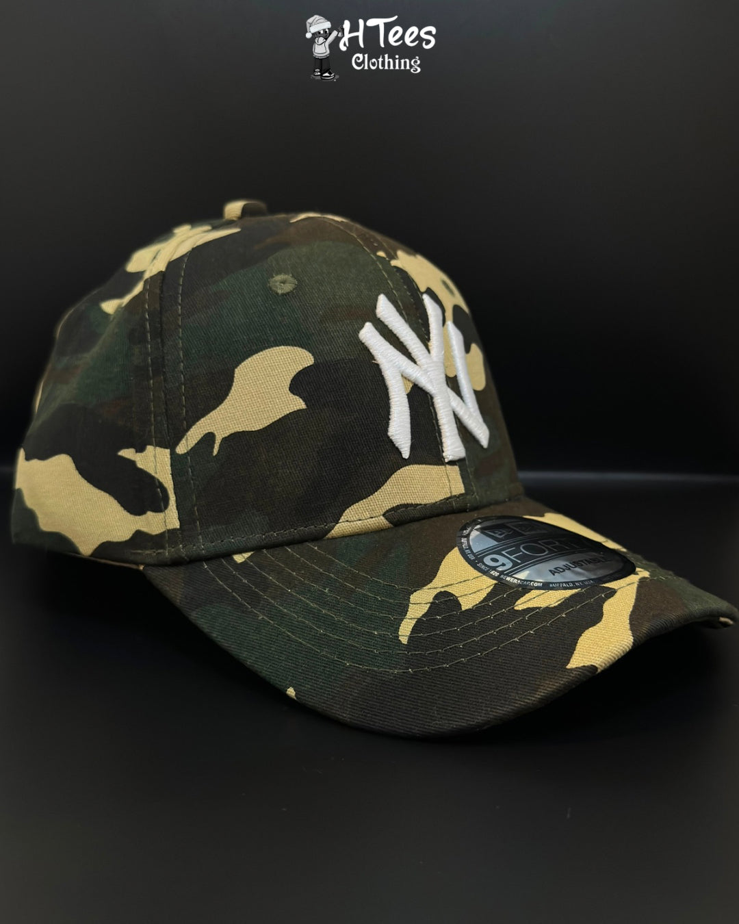 Camo NY New Era Snapback