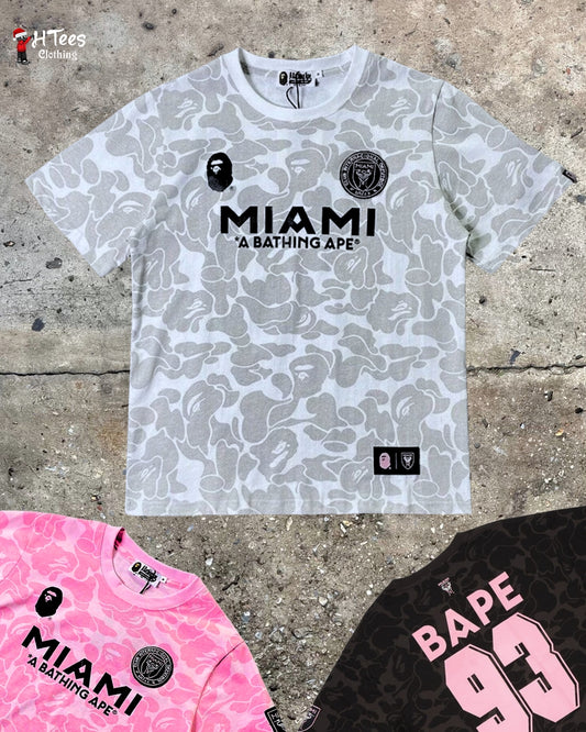 White Camo Bathing Ape