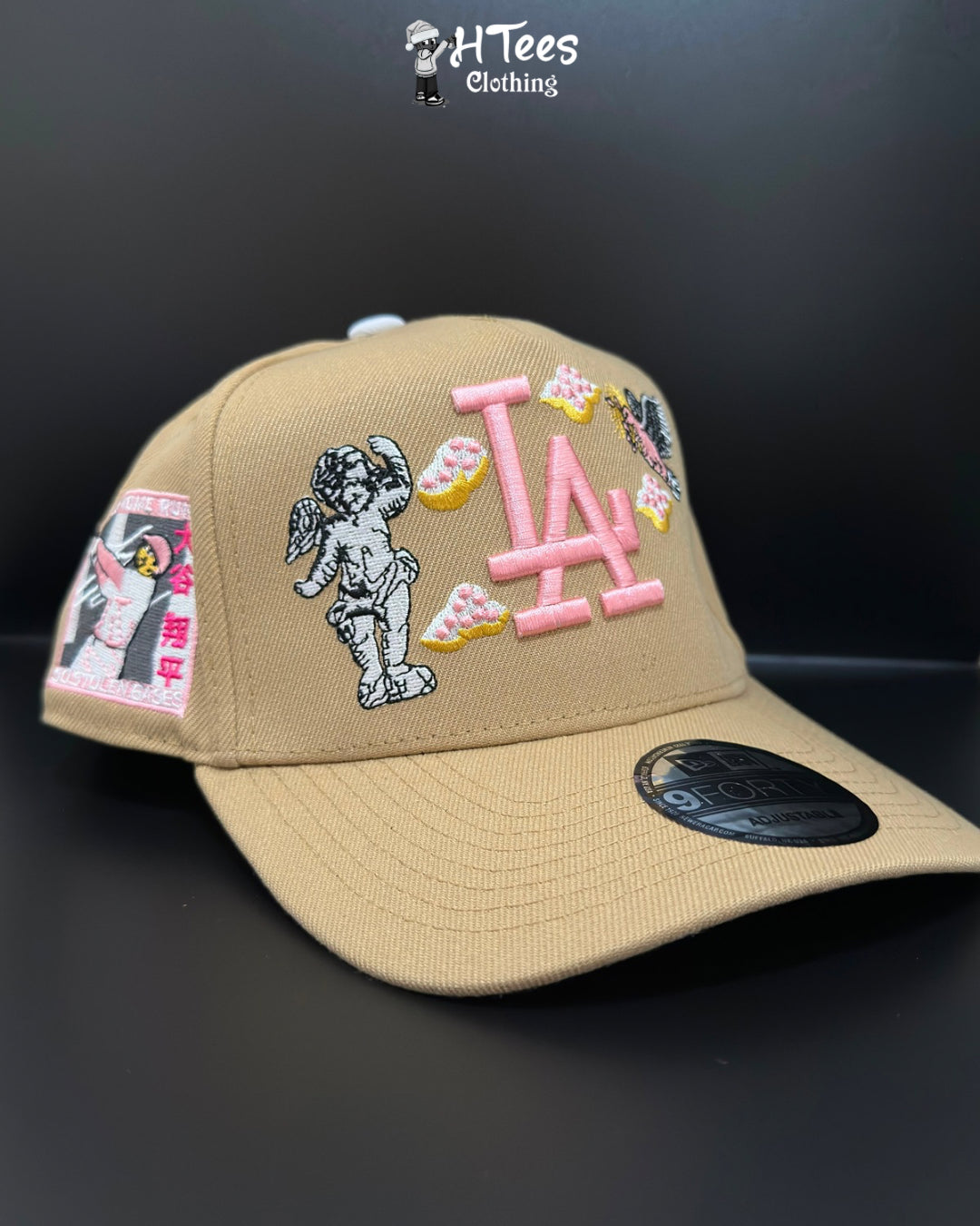 Cream LA Snapback