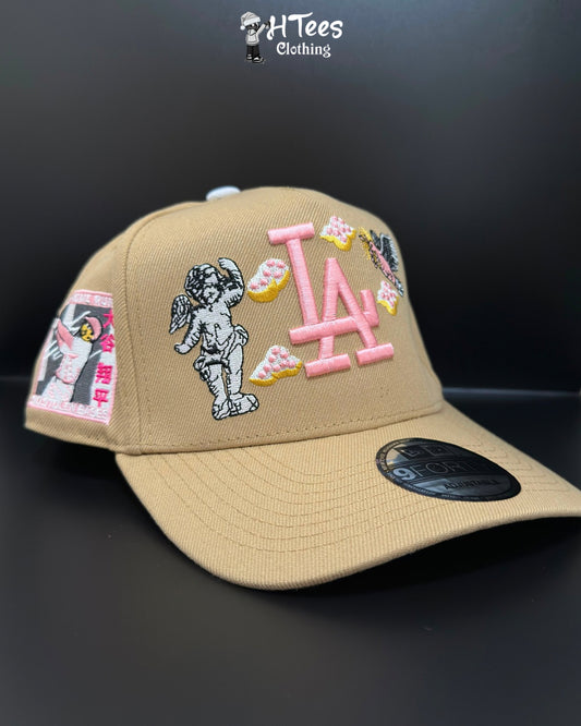 Cream LA Snapback