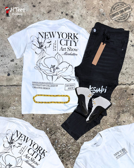 White NYC Nova T-Shirt
