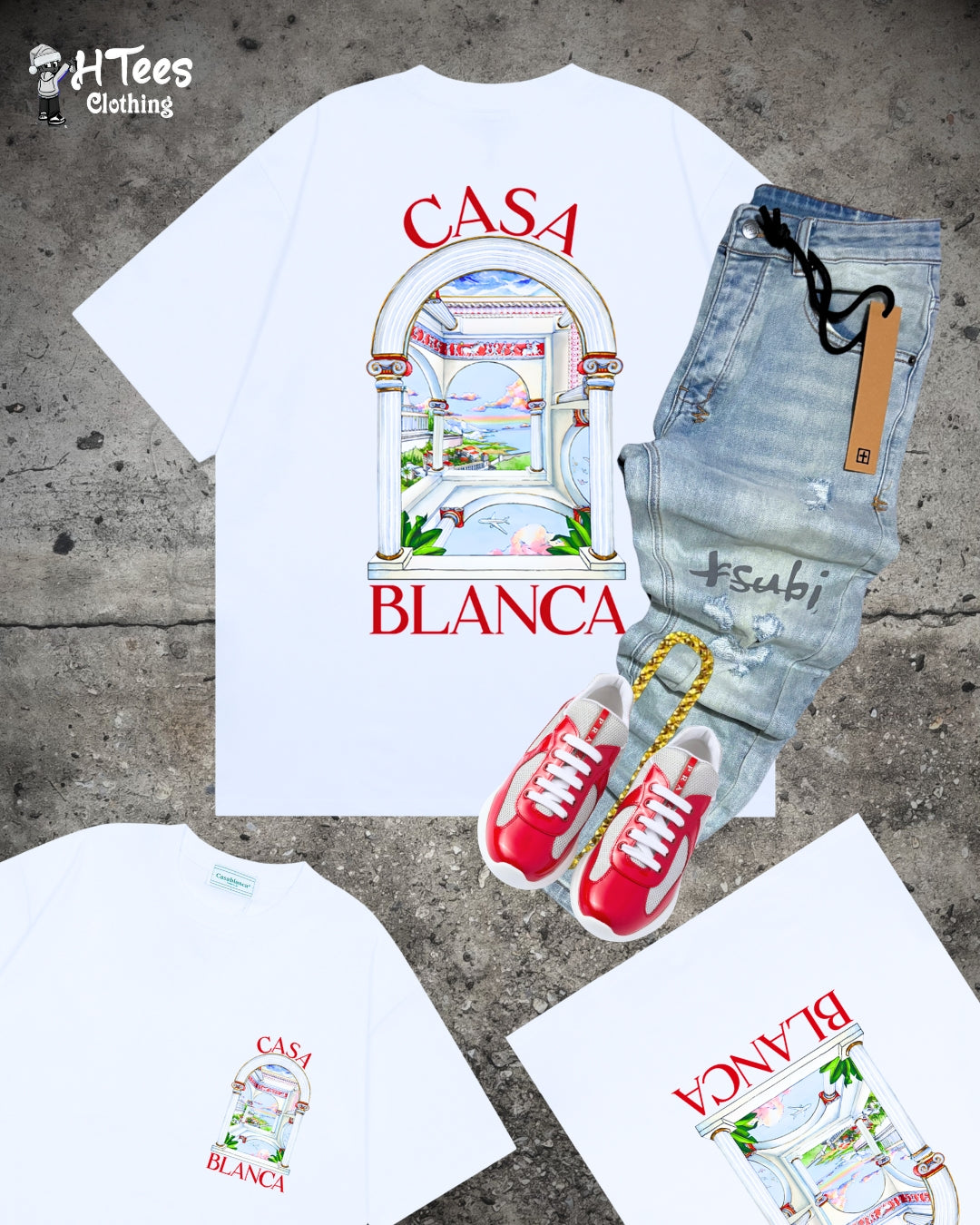 White Casablanca T-Shirt