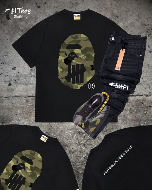 Black Camo Bape T-Shirt