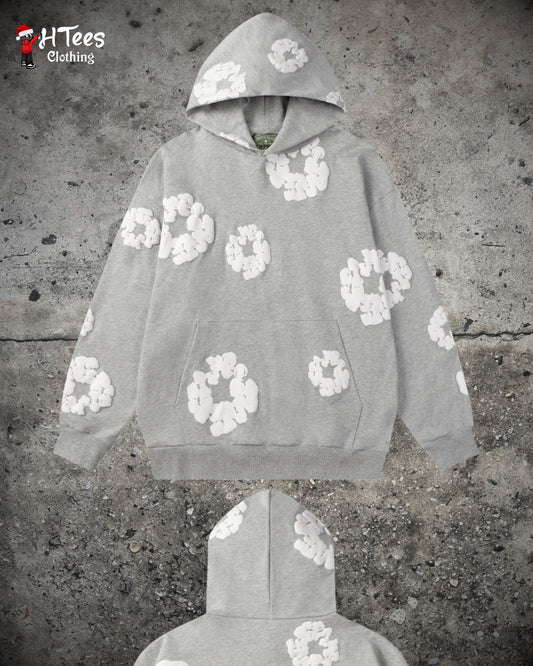 Grey Denim Tears Hoodie