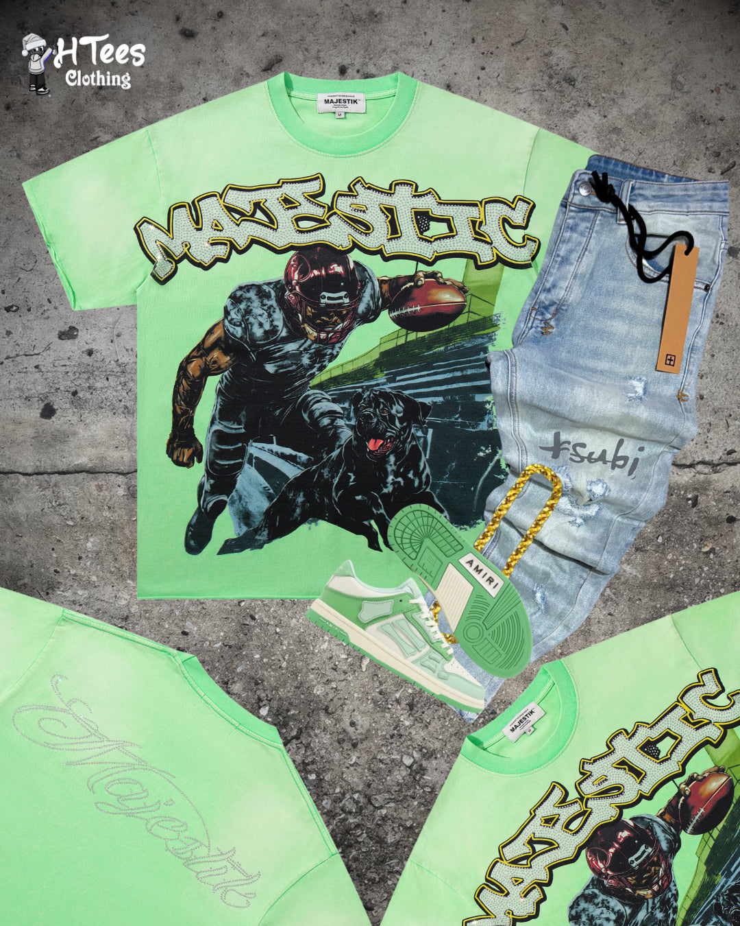 Green Majestik T-Shirt
