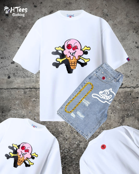 White ICECREAM T-Shirt