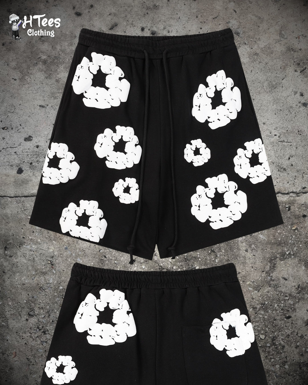 Black Denim Tears Shorts