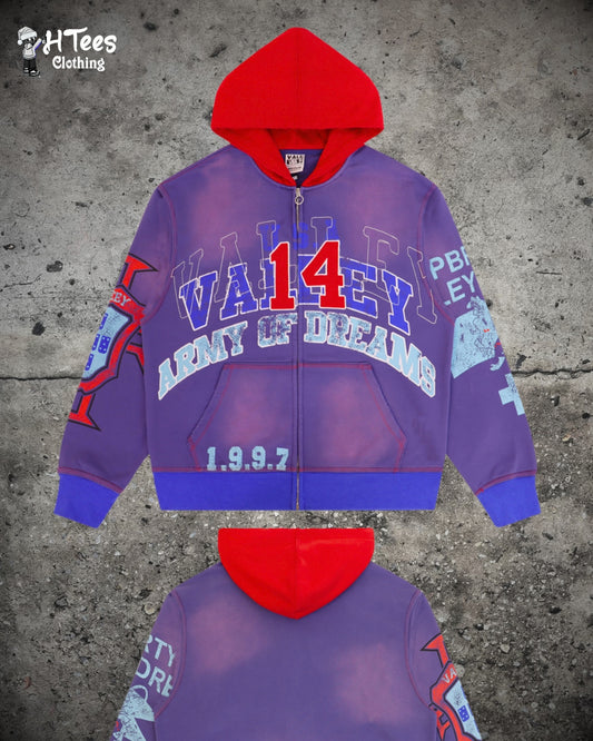 Purple Valley Hoodie