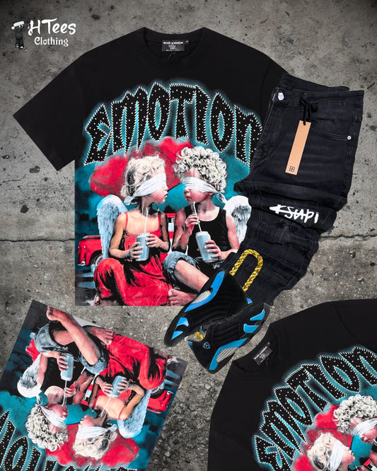 Black Mixed Emotions T-Shirt