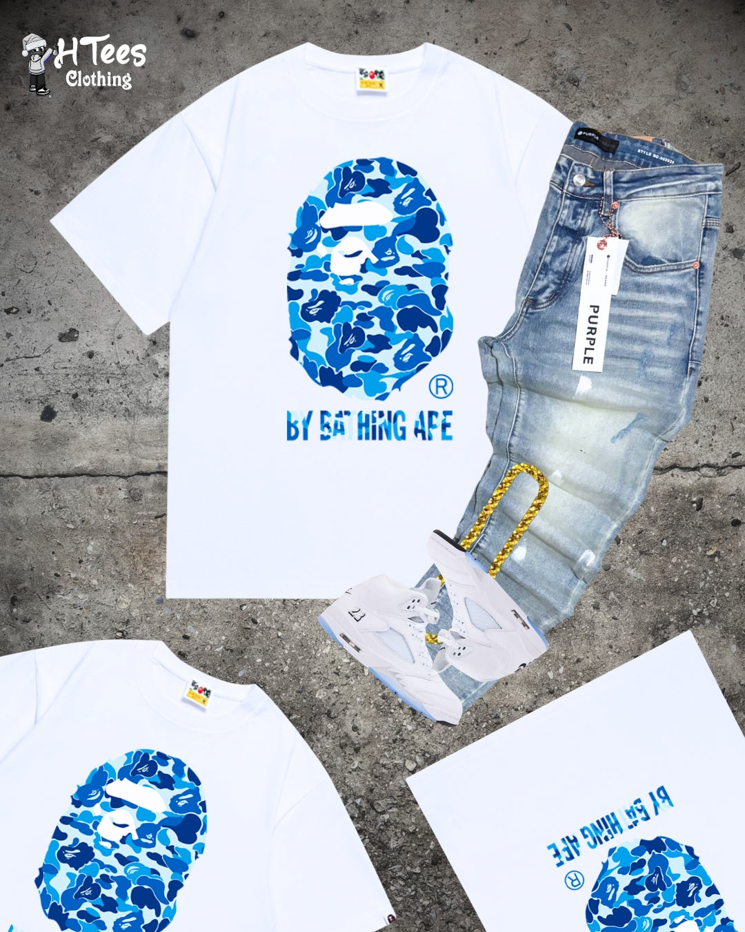 White Bape T-Shirt
