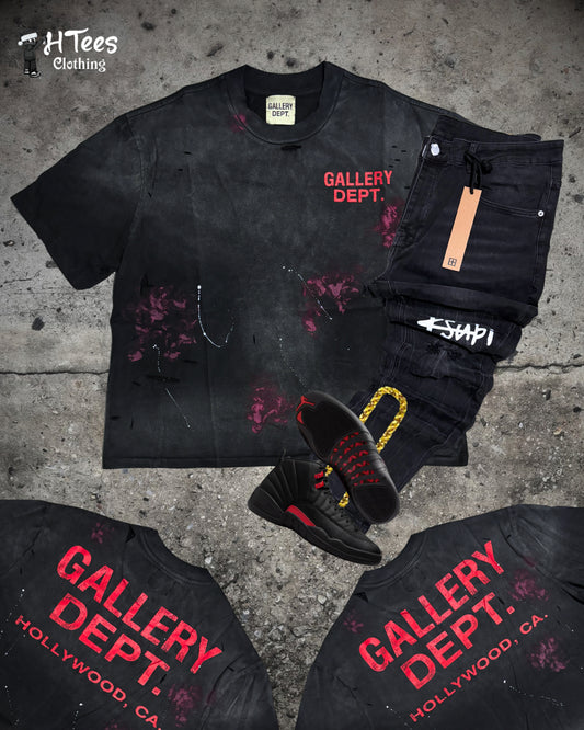 Black/Red Gallery Dept. T-Shirt