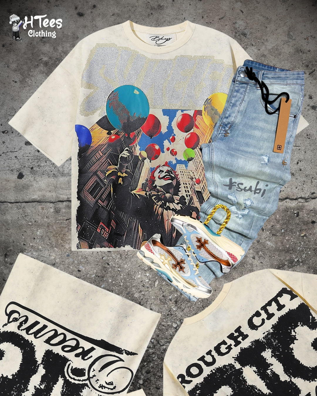 Cream BKYS RC T-Shirt