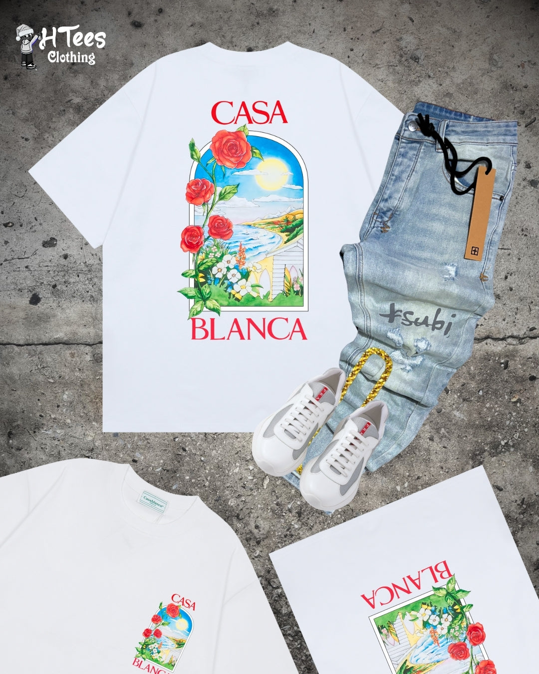 White Casablanca T-Shirt