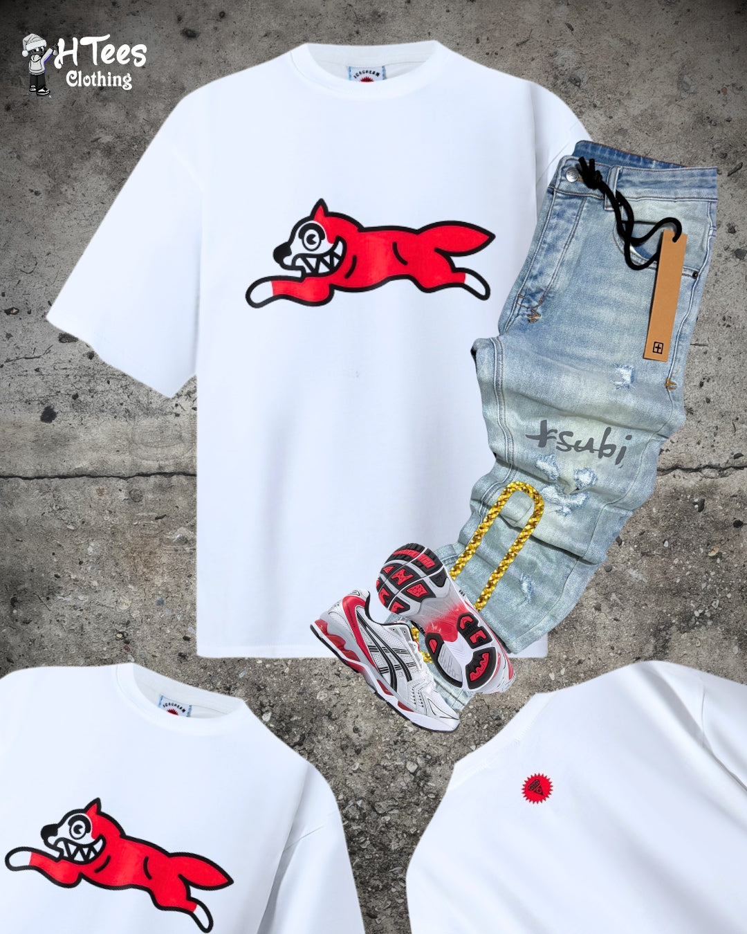 White Ice Cream T-Shirt
