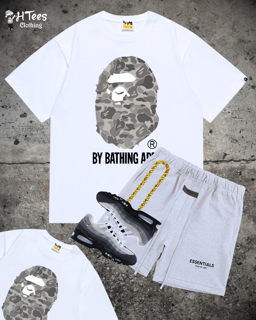 White Bape T-Shirt