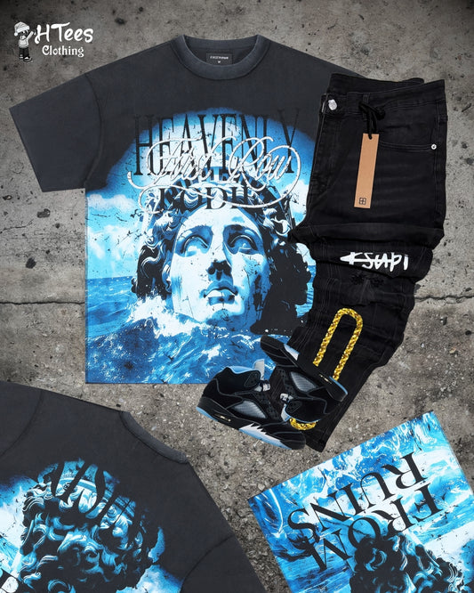 Black First Row T-Shirt