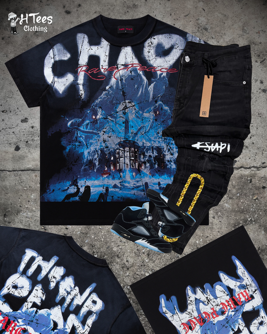 Black Rare Peace T-Shirt