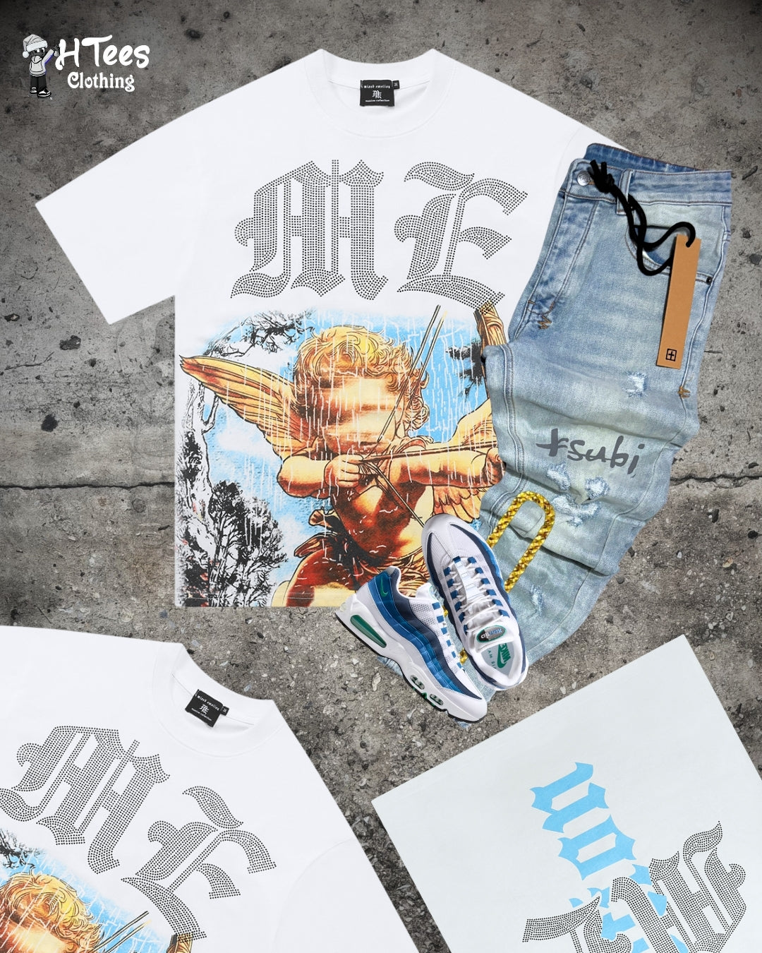 White Mixed Emotions T-Shirt