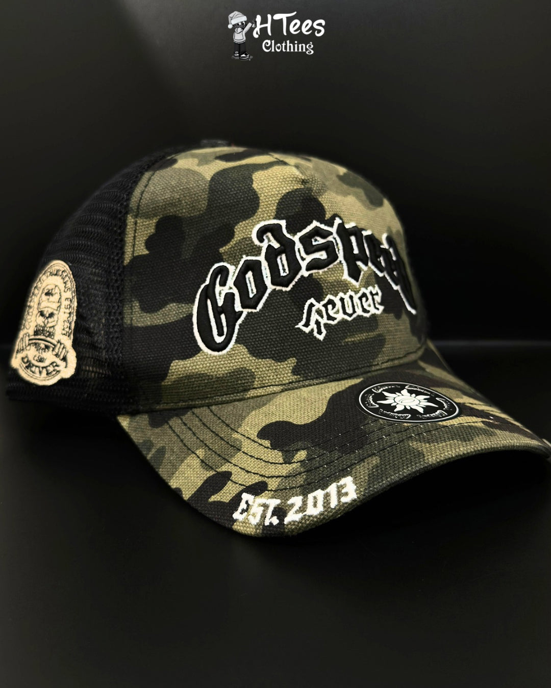 Camo Godspeed Trucker