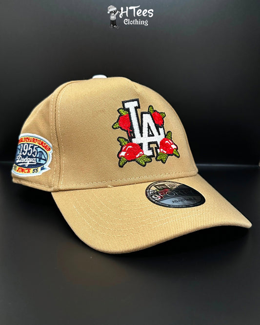 Cream LA New Era Snapback