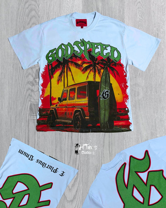 Light Blue Godspeed T-Shirt