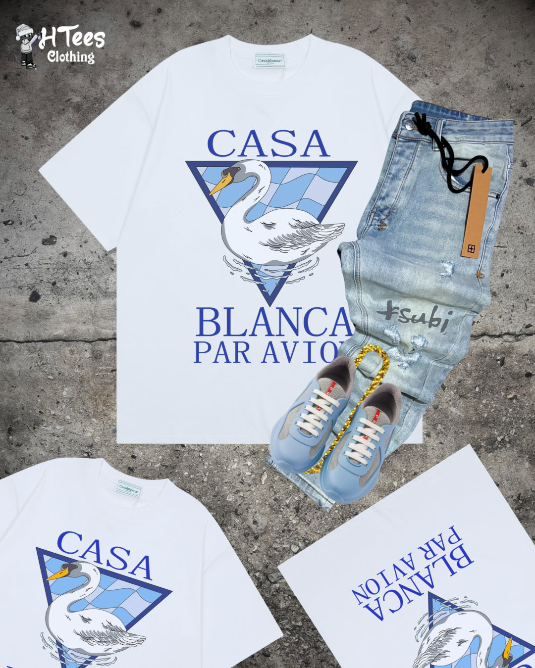 White Casablanca T-Shirt