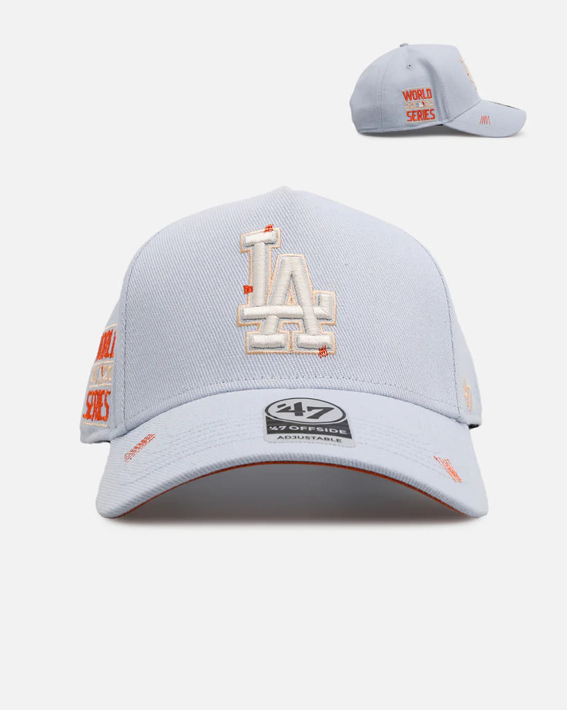 47 Brand Los Angeles Dodgers 'Overstitch' 47 Offside Snapback Light Blue