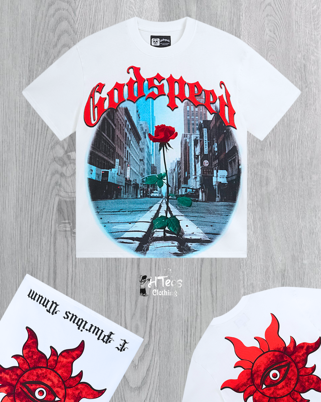 White Godspeed T-Shirt